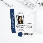 Personalized Corporate Employee Blue ID