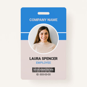 Personalized Corporate Employee Photo ID Badge