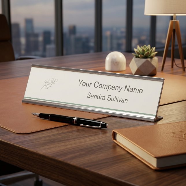 Personalized Corporate Gift for Client Appreciatio Desk Name Plate (Personalized Corporate Gift for Client Appreciatio Desk Name Plate)