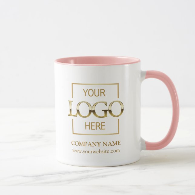 Personalized Corporate Logo Custom Company Branded Mug (Right)