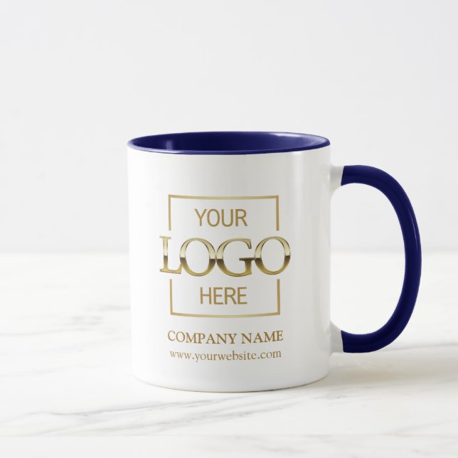 Personalized Corporate Logo Custom Company Branded Mug (Right)