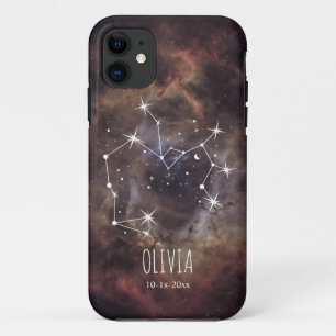 Personalized Cosmic Nebula Constellation Galaxy  iPhone 11 Case