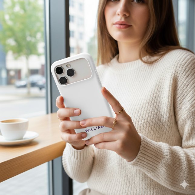 Personalized Cosmic Orange iPhone Case with Custom (Creator Uploaded)