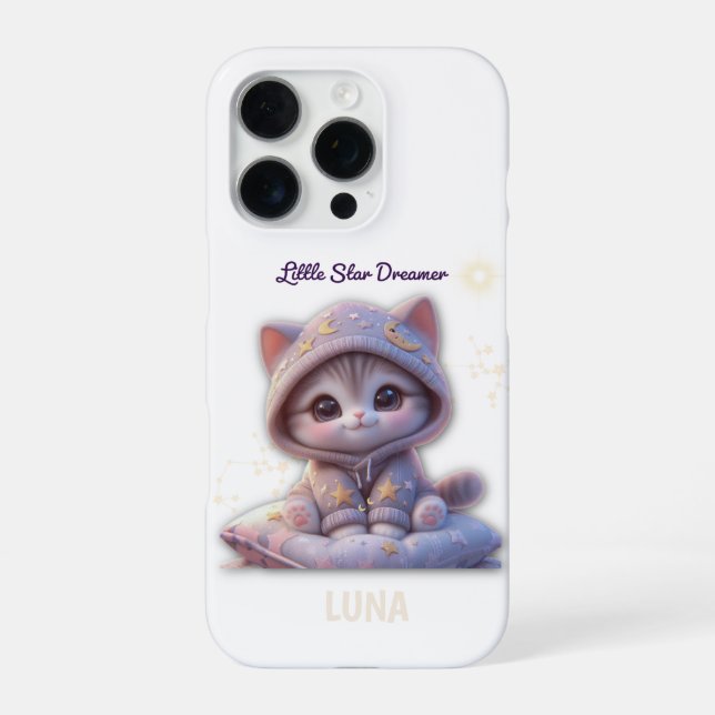 Personalized Cosmic Pet Phone Case (Back)