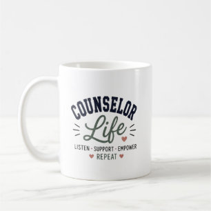 Personalized Counsellor Life School Counsellor Coffee Mug