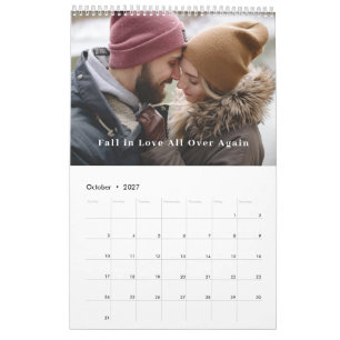 Personalized Countdown Bride to be wedding Plan Calendar