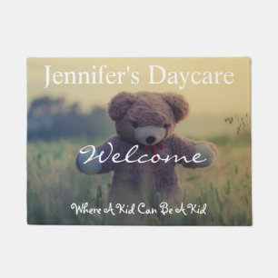 Personalized Country Daycare Doormat