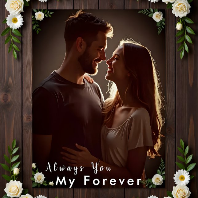 ✅Personalized Couple Photo |Custom Engagement Gift Canvas Print (Creator Uploaded)