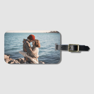 Personalized Couple Photo Keepsake Luggage Tag