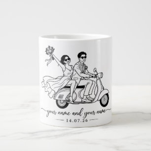 Personalized Couple Wedding Mug