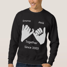 Personalized couple with custom names and year