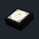 Personalized Couples 50th Wedding Anniversary   Gi Gift Box<br><div class="desc">A wedding anniversary is always special and yes 50 years together is quite impressive and so we have created this 50th wedding anniversary product with you in mind. The product comes with an intro along with the couple's name and date of marriage enclosed by floral borders on the left and...</div>