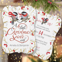 Personalized Couples Christmas Holiday Party