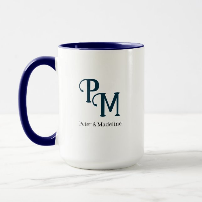 Personalized Couples Coffee Mug (Left)