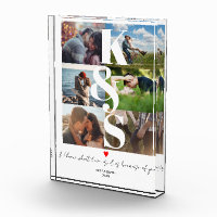 Personalized Couples Photo LOVE Gift