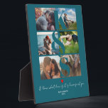 Personalized Couples Photo Love Monogrammed Plaque<br><div class="desc">Personalized Couples Photo Love Monogrammed</div>