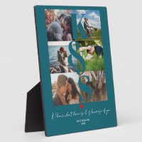 Personalized Couples Photo Love Monogrammed