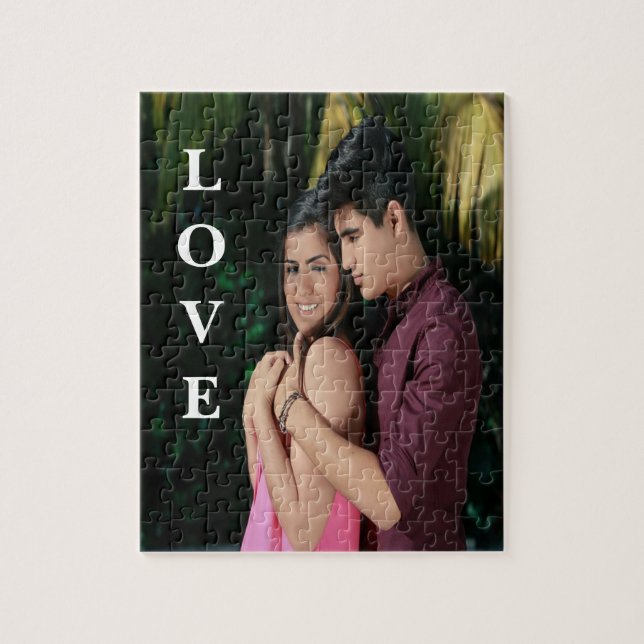 Personalized Couples Photo Puzzle (Vertical)