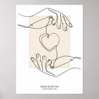 Personalized Couple's Poster