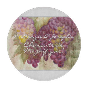 Personalized Couples Wine Themed Charcuterie  Cutting Board