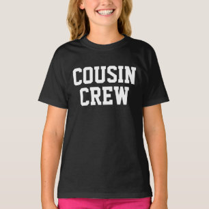 Personalized Cousin Crew Matching Family T-Shirt