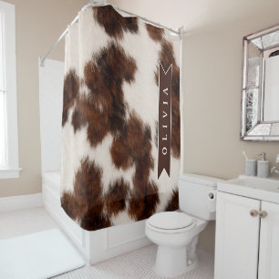 Personalized Cow Print Cowgirl Western Style Gift