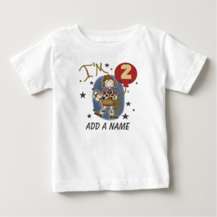 Personalized Cowgirl 2nd Birthday T-shirt