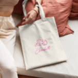 Personalized Cowgirl Hat Bachelorette  Tote Bag<br><div class="desc">Personalized Cowgirl Hat Bachelorette Tote Bag. 

Have fast and easy party favours without the high price. This Personalized Cowgirl Hat Bachelorette Tote Bag is the perfect way to make the event you are planning #unforgettable!</div>