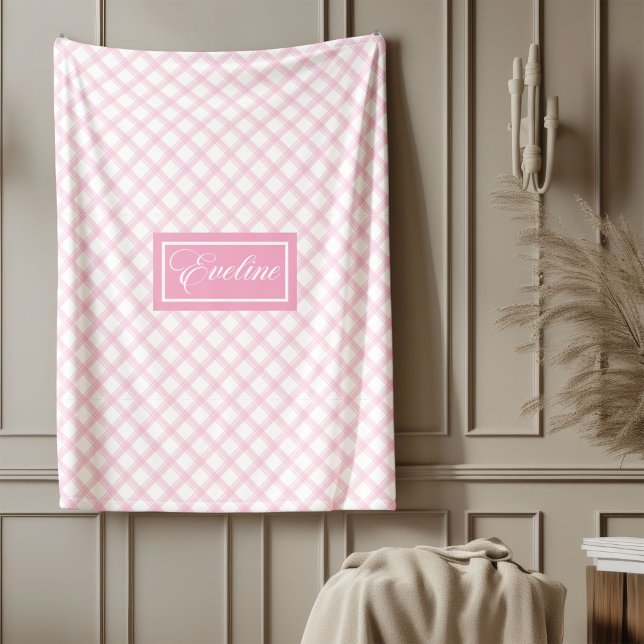 Personalized Cozy Blanket Minimalist Tartan Style (Personalized Cozy Blanket Minimalist Tartan Style)
