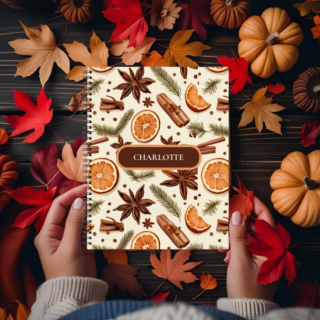 Personalized Cozy Spice Notebook (Creator Uploaded)