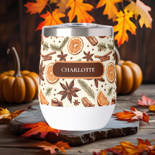 Personalized Cozy Spice Tumbler
