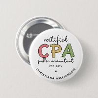 Personalized CPA Certified Public Accountant Gifts