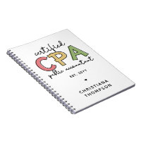 Personalized CPA Certified Public Accountant Gifts