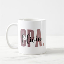 Personalized CPA Gift ,Accountant, CPA Gift 
