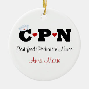 Personalized CPN Nurse Ornament