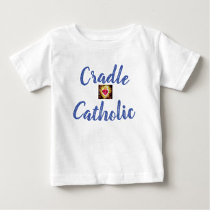 Personalized Cradle Catholic Baby T-Shirt
