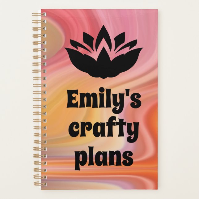Personalized crafting planner (Front)