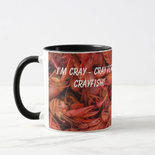 Personalized Cray-Cray for Crayfish Mug