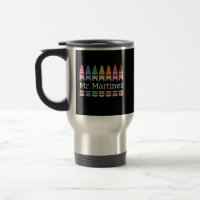 Personalized Crayon Teacher Name Cute Back School