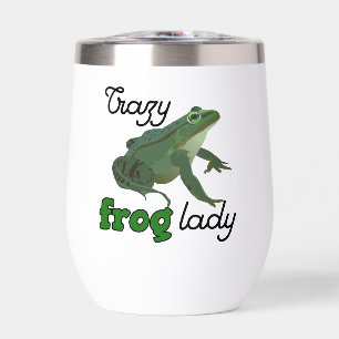 Personalized Crazy Frog Lady Frog Lover Gifts