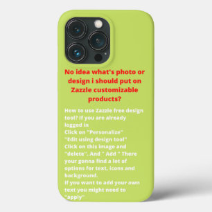 Personalized Create your own Modern cute gift chic iPhone 13 Pro Case