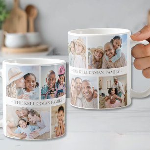 Personalized Create Your Own Photo Collage Coffee Mug