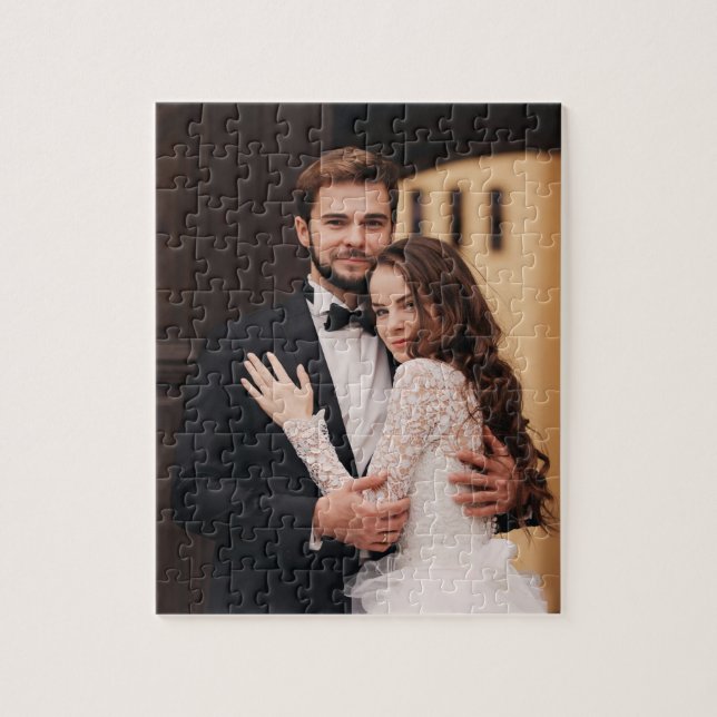 personalized Create your own Photo  Jigsaw Puzzle (Vertical)