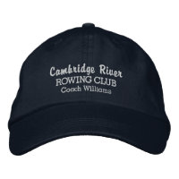 Personalized Crew Rowing Club Team & Rower Name