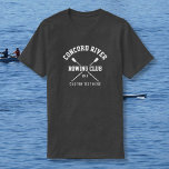 Personalized Crew Rowing Logo Oars Team Name Year T-Shirt<br><div class="desc">Personalized Crew Rowing t-shirt featuring crossed oars and your custom text. Add your club name, year, custom text (coach's name, rower's name, event, etc.) Makes a thoughtful end of season keepsake, coach's gift or team fundraiser. Check out our other custom crew gifts by clicking on the Colorfulgalshop logo below >...</div>