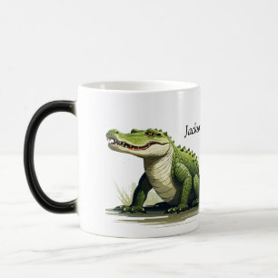 Personalized Crocodile Mug – Bold and Wild Design