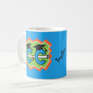 Personalized Cross Country Runner Graduate Coffee Mug