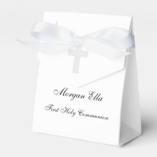 Personalized Cross Tent Favour Boxes