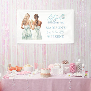 Personalized Cruise Bachelorette Party Banner