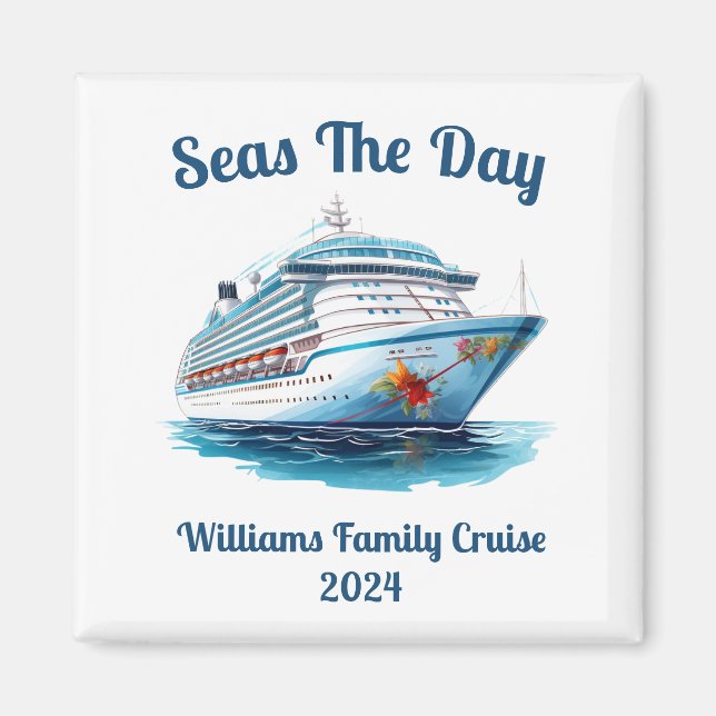 Personalized Cruise Design - Individuals or Groups Magnet (Front)